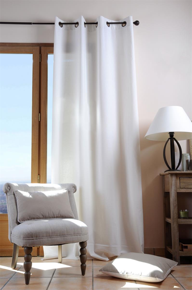 RIDEAU DUO ECRU 135X240 cm