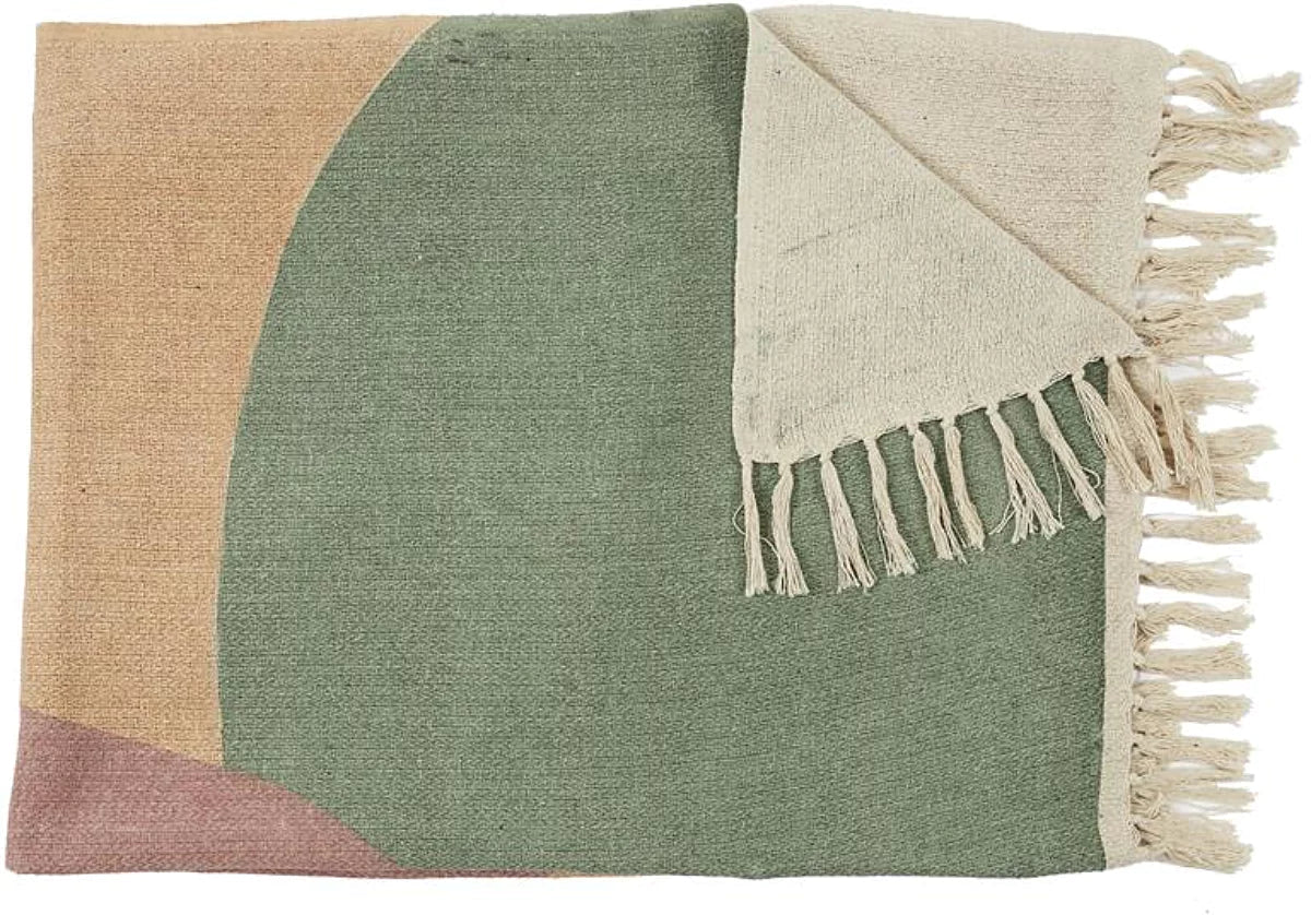 Plaid jete Poesie Formelle Coton 120x150cm