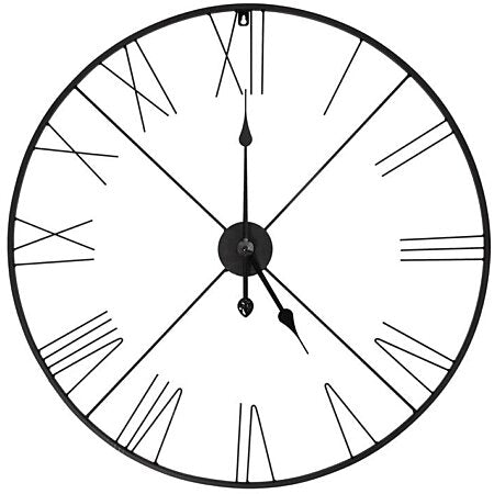 HORLOGE FILAIRE CHIFFRES ROMAINS 70CM