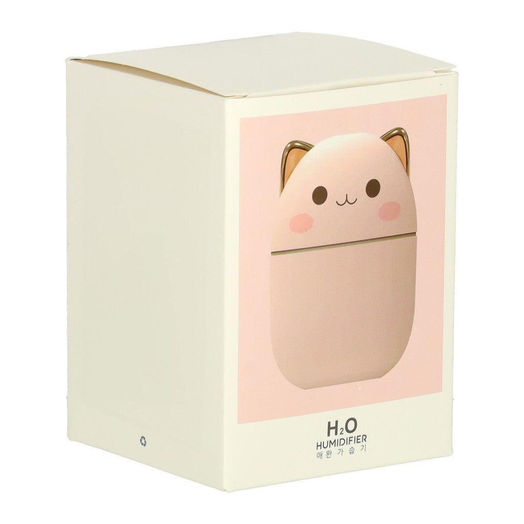 Humidificateur d'air diffuseur d'huile kitty rose RGB