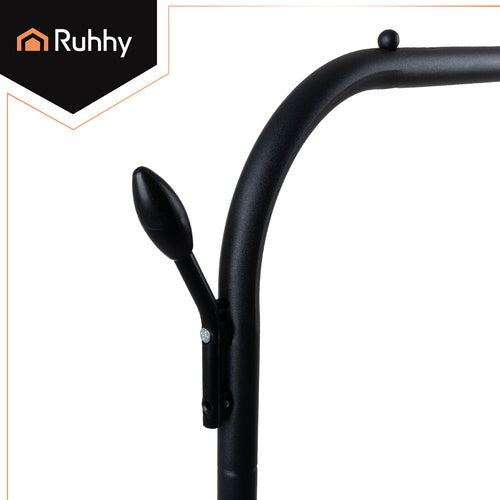 Portant à vêtements double sur roulettes 27084