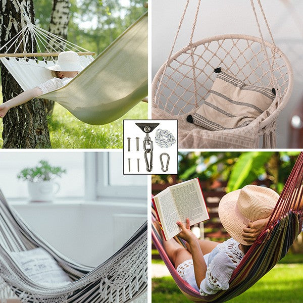 Balançoires de montage au plafond à support de hamac