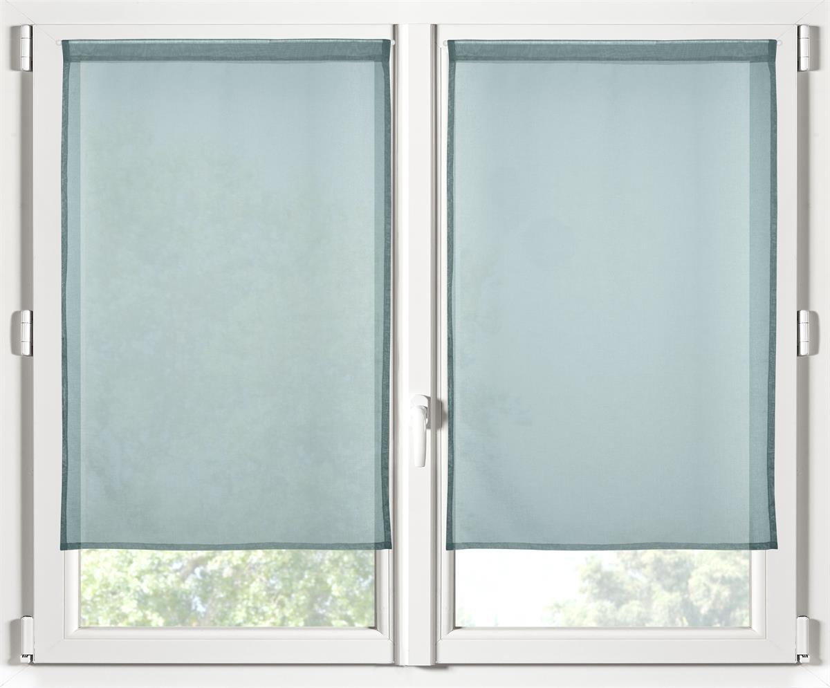 PAIRE DE BRISE BISE MONNA_DROIT EUCALYPTUS 60X120 cm
