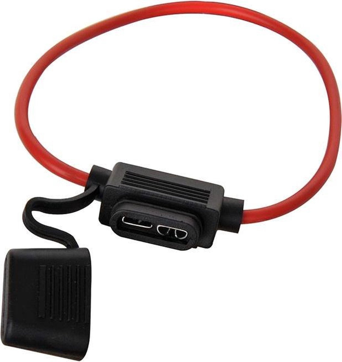 Porte-fusible en ligne pour fusible à lame standard