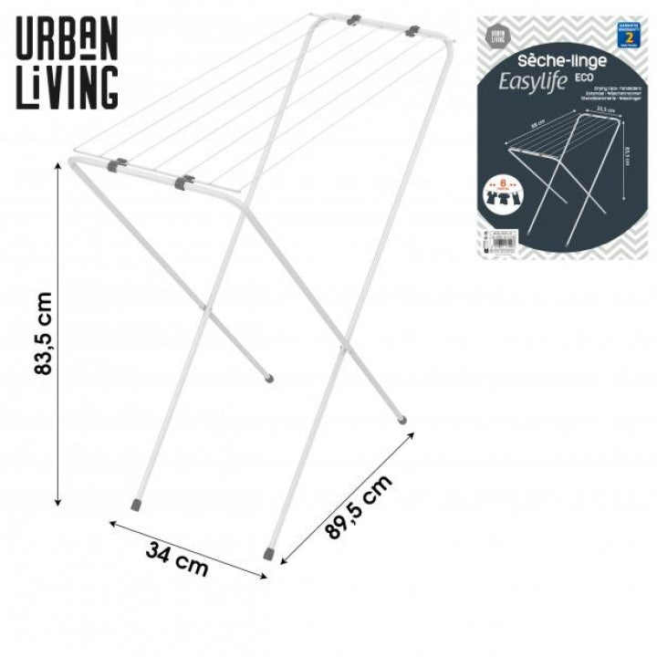 Séchoir Pliant Sur Pieds 6 Mètres