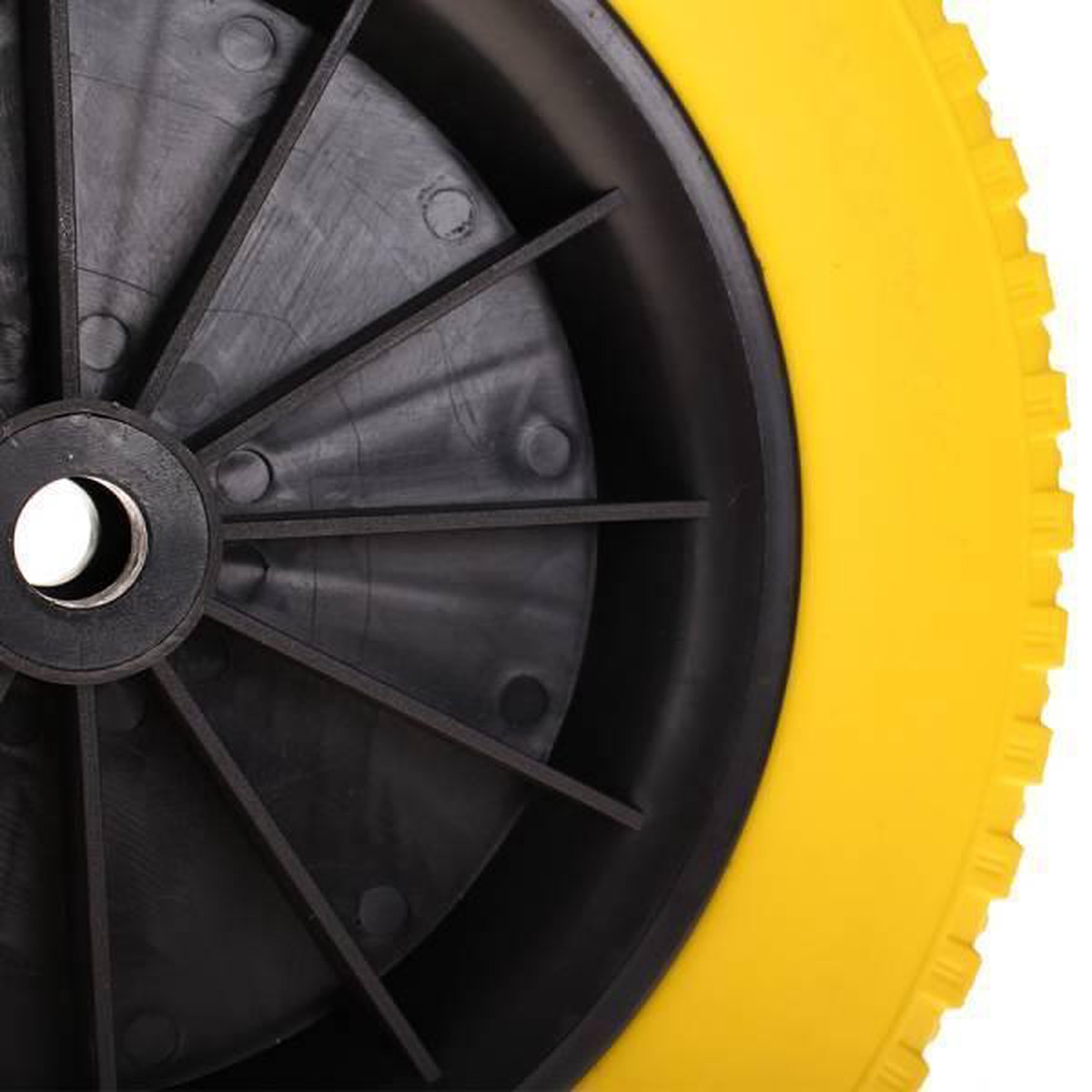 Roue de brouette ES - 39cm - Anti crevaison Flex Lite Premium - Sans essieu