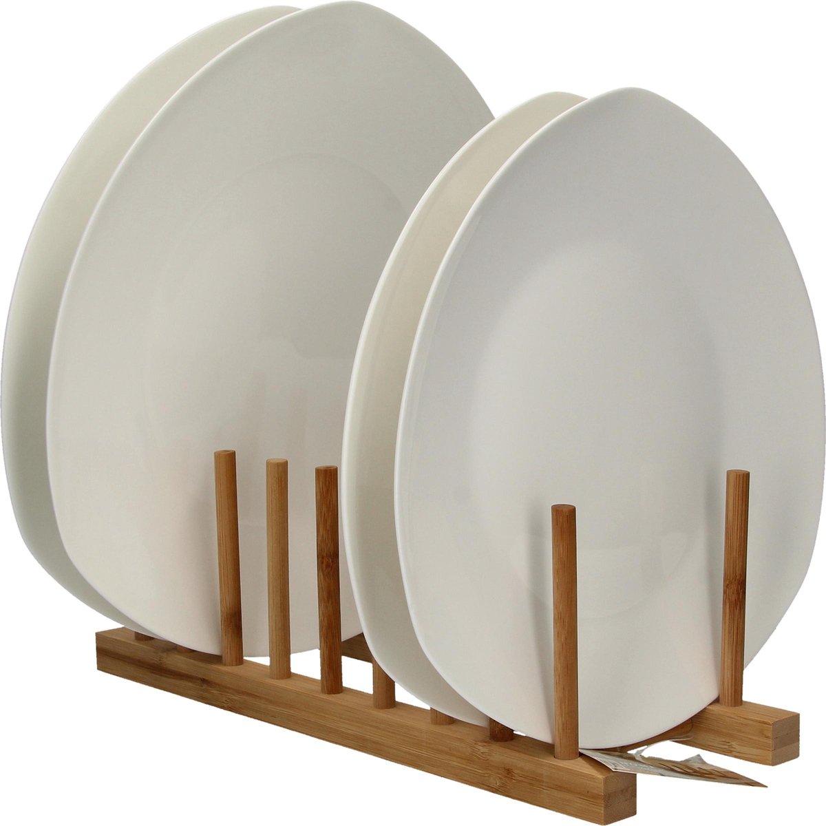 Séchoir  en bambou - 12x34x13cm