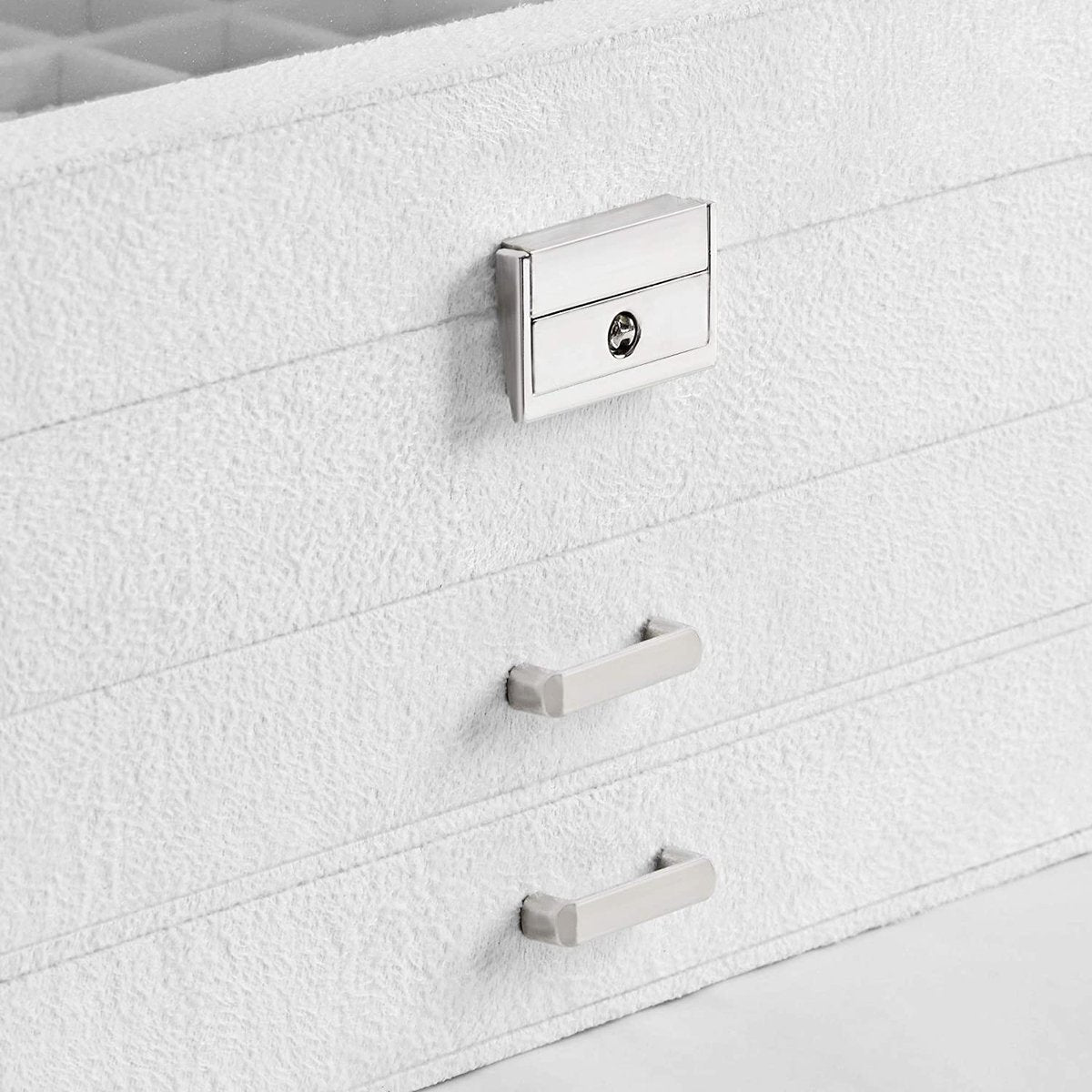 Boîte à bijoux à 3 niveaux velours