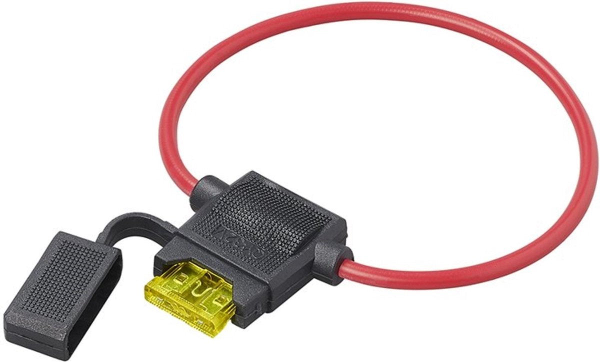 Porte-fusible en ligne pour fusible à lame standard