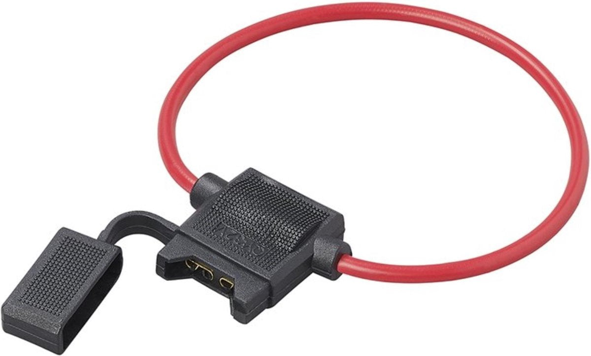 Porte-fusible en ligne pour fusible à lame standard