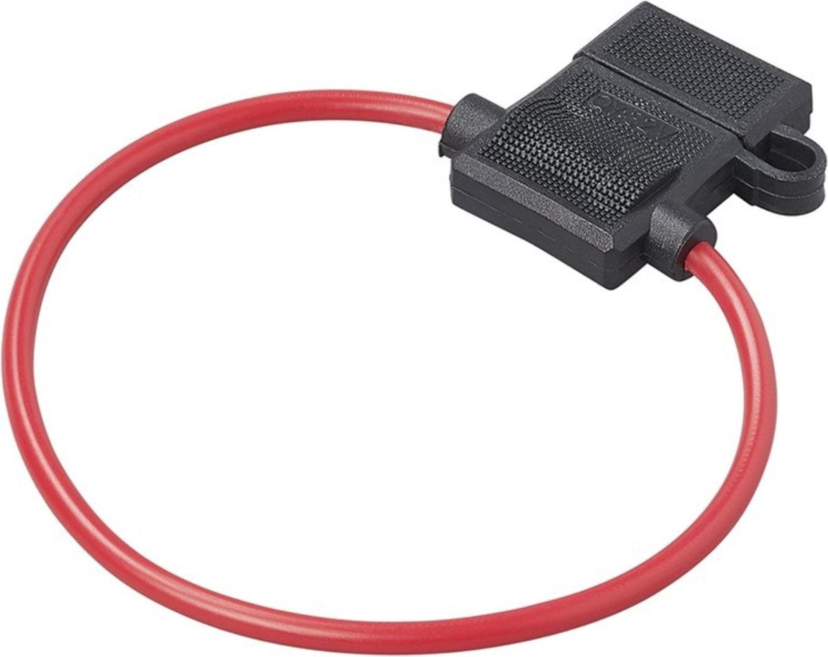 Porte-fusible en ligne pour fusible à lame standard