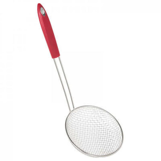 PASSOIRE ECUMOIRE INOX AVEC MANCHE