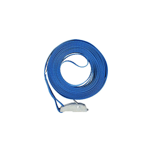 Sangle D'arrimage Bleu Avec Boucle De Serrage 5 Mètres