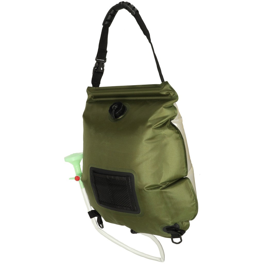 Douche de randonnée solaire de camping 20L XXL avec thermomètre