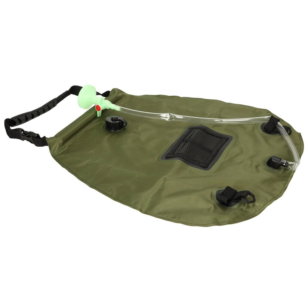 Douche de randonnée solaire de camping 20L XXL avec thermomètre