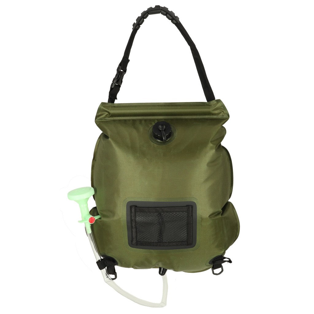 Douche de randonnée solaire de camping 20L XXL avec thermomètre