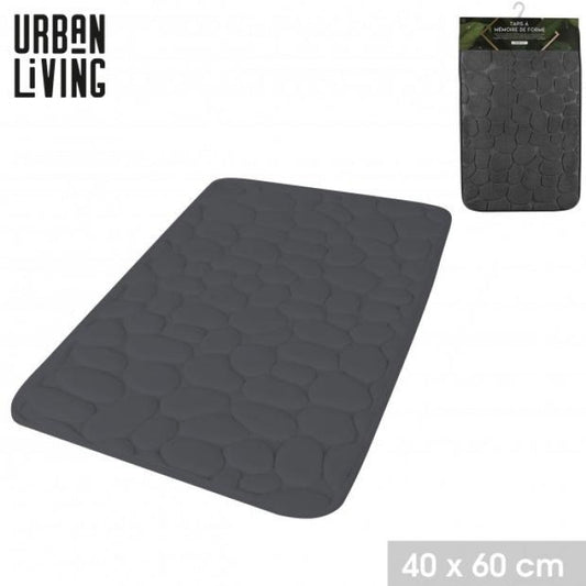 TAPIS DE BAIN MEMOIRE DE FORME GRIS 40X60CM