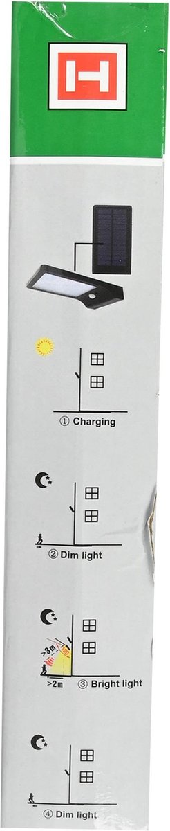 Lampe solaire IP44 - Noir