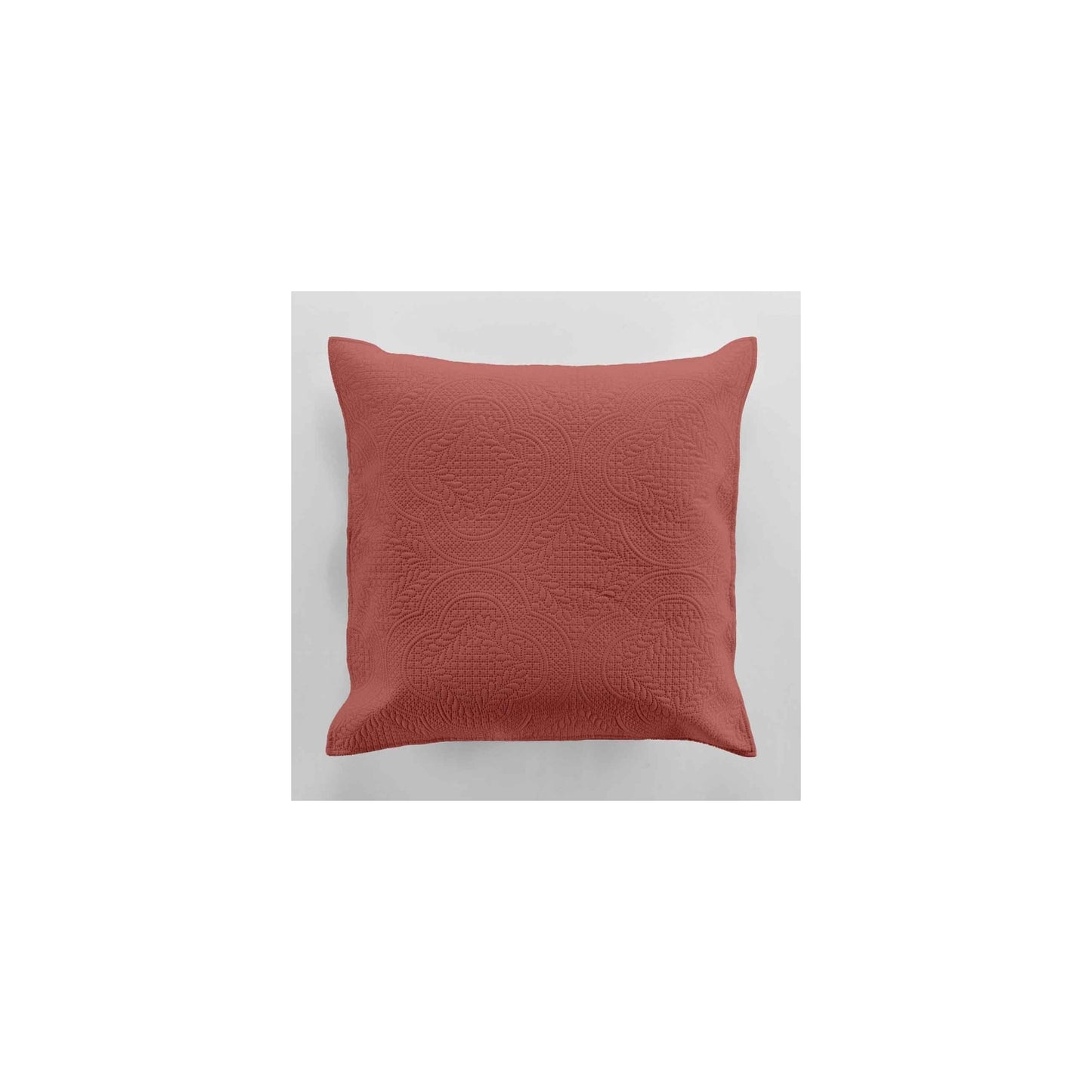 Housse De Coussin "romane" 60x60cm Terracotta