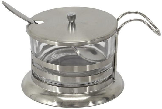 Distributeur de Parmesan "Fromages" 18cl Argent