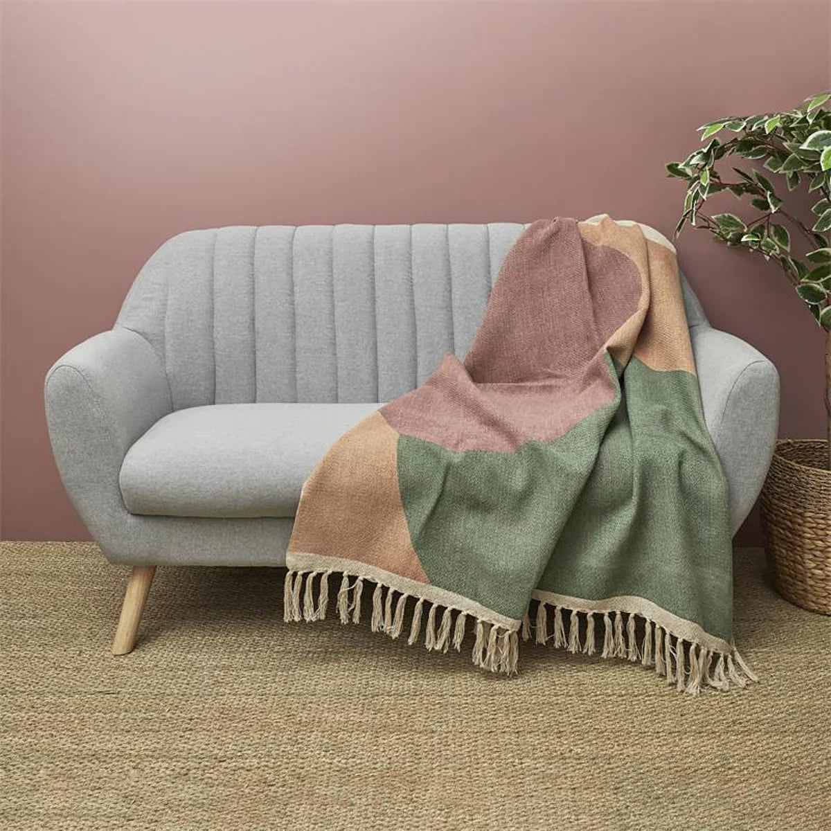 Plaid jete Poesie Formelle Coton 120x150cm