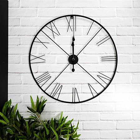 HORLOGE FILAIRE CHIFFRES ROMAINS 70CM