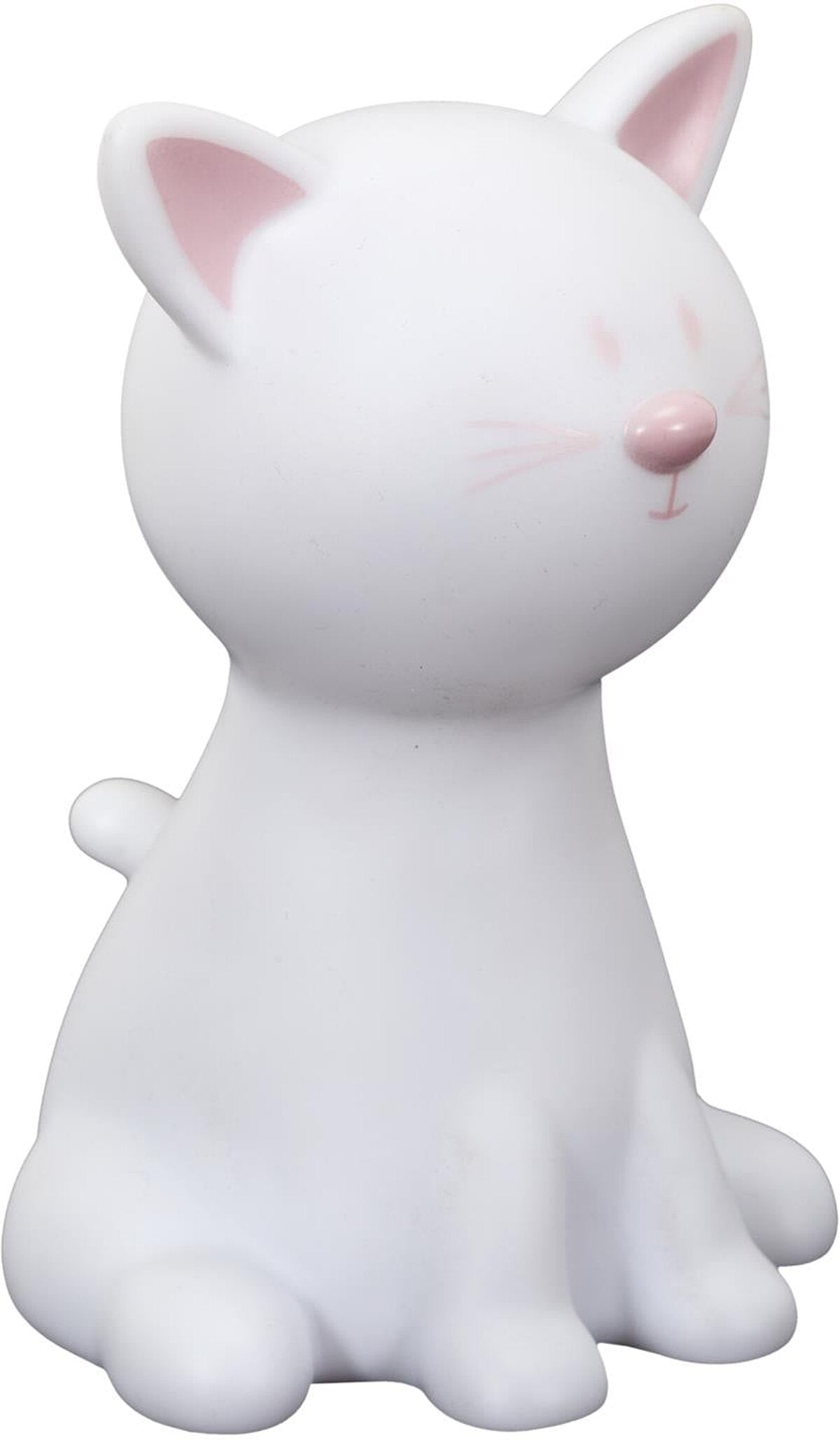 Lampe Veilleuse Enfant Led "chat" 19cm Blanc