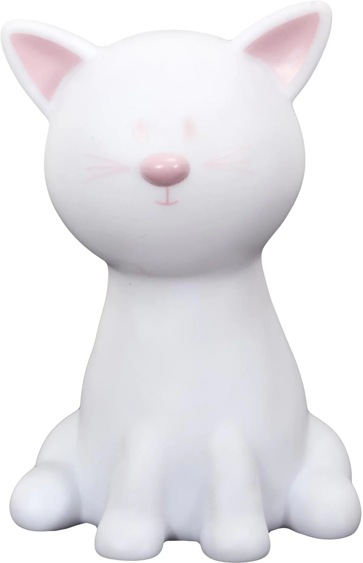 Lampe Veilleuse Enfant Led "chat" 19cm Blanc