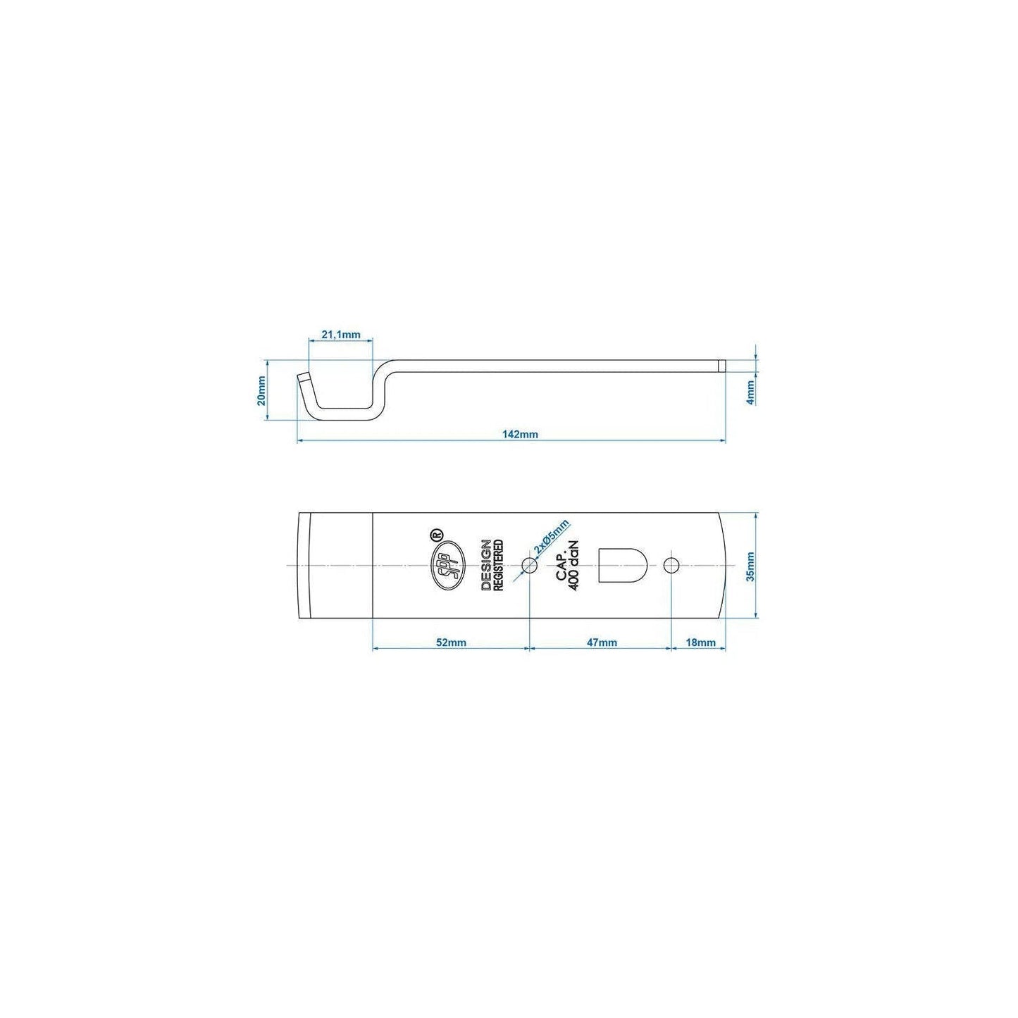 Gache Pour Fermeture Spp Z-01a