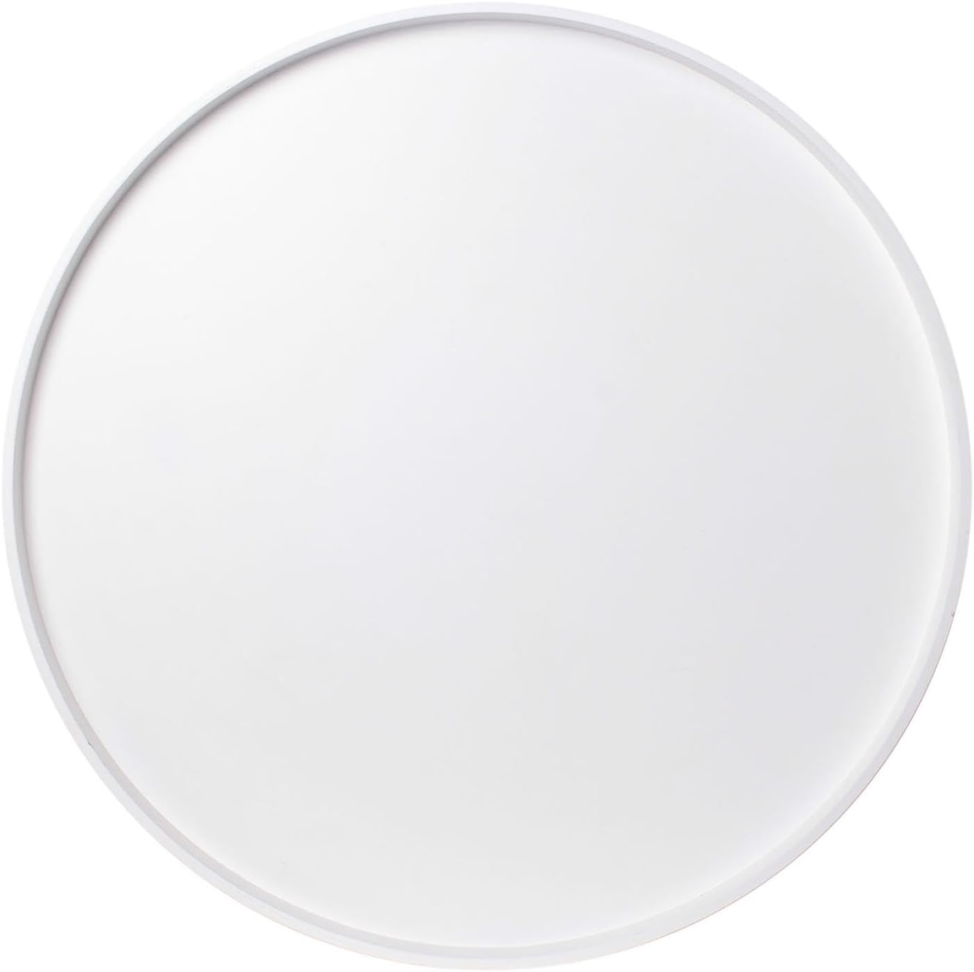 Table Plateau Ronde MDF Blanc