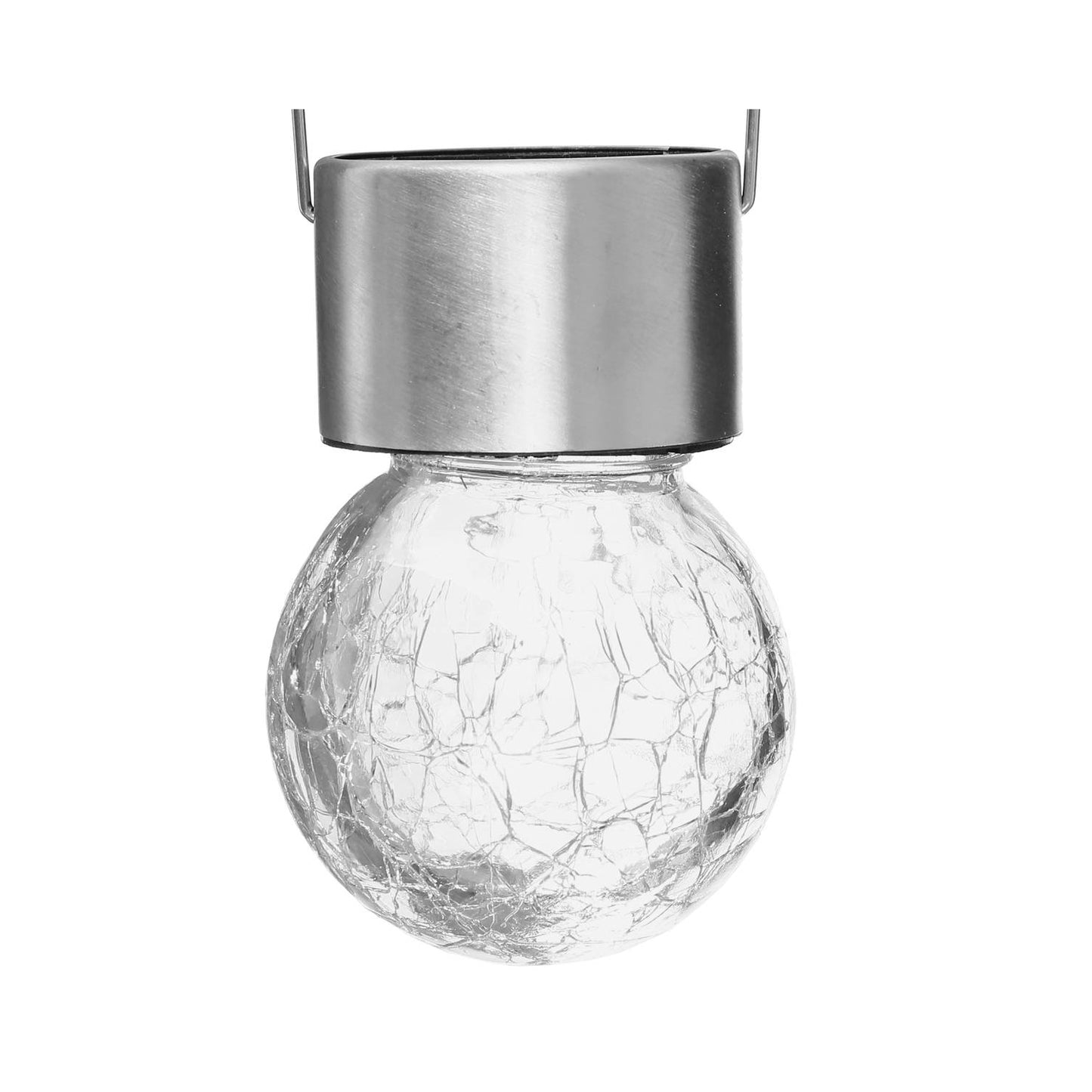Suspension Marty Verre Argent D6cm