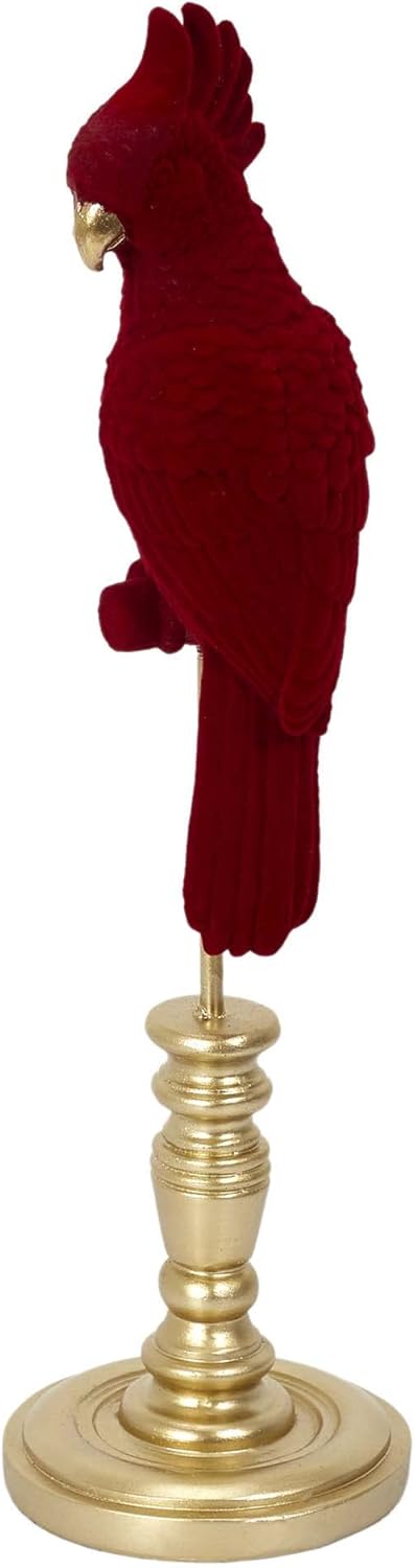 Perroquet décoratif en résine 37 cm