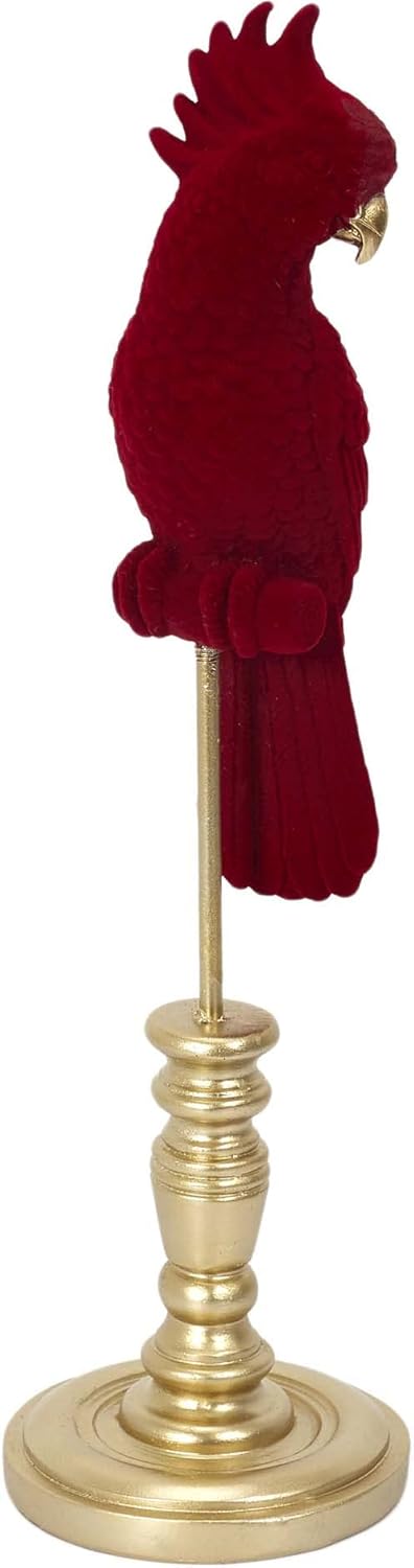 Perroquet décoratif en résine 37 cm
