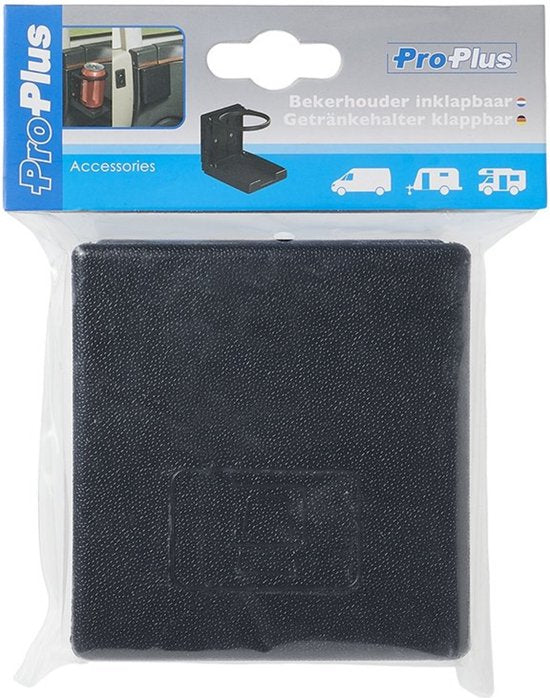 Porte-gobelet pliable Pro Plus - Zwart