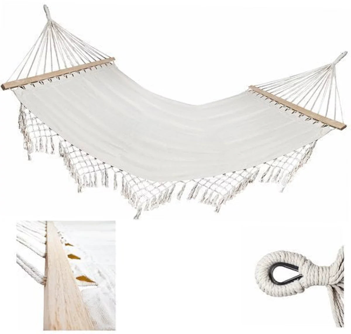 Hamac de jardin double 261x150cm