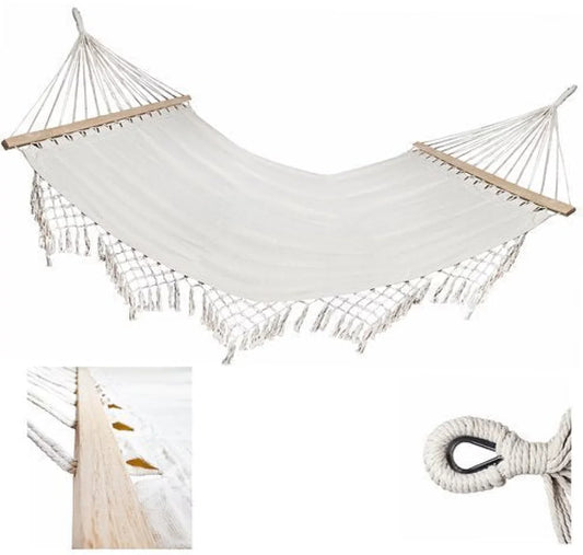 Hamac de jardin double 261x150cm