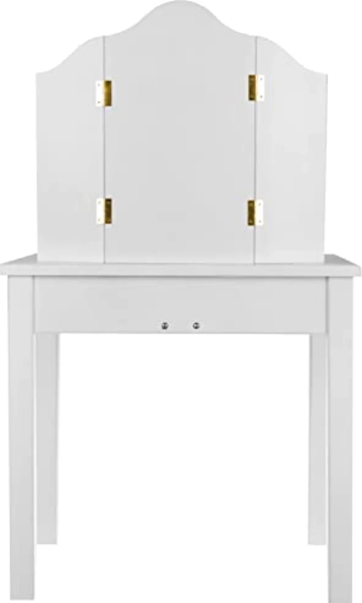 Coiffeuse En Bois Pour Enfant Avec 3 Miroirs