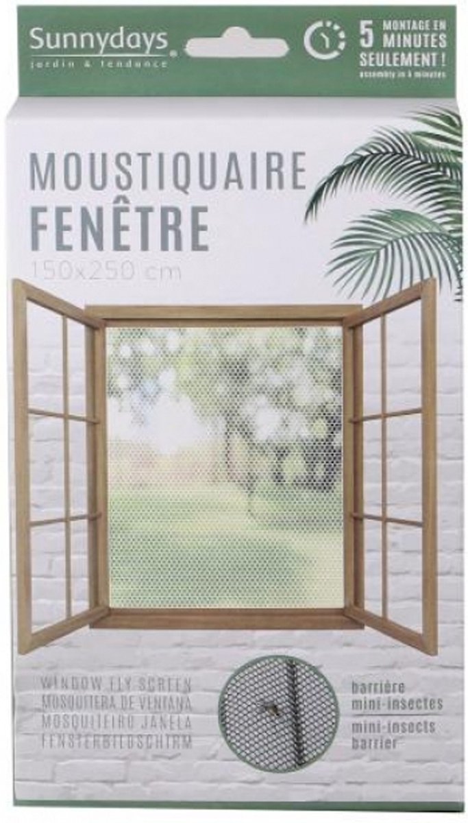 Moustiquaire à insectes  150 x 250 cm