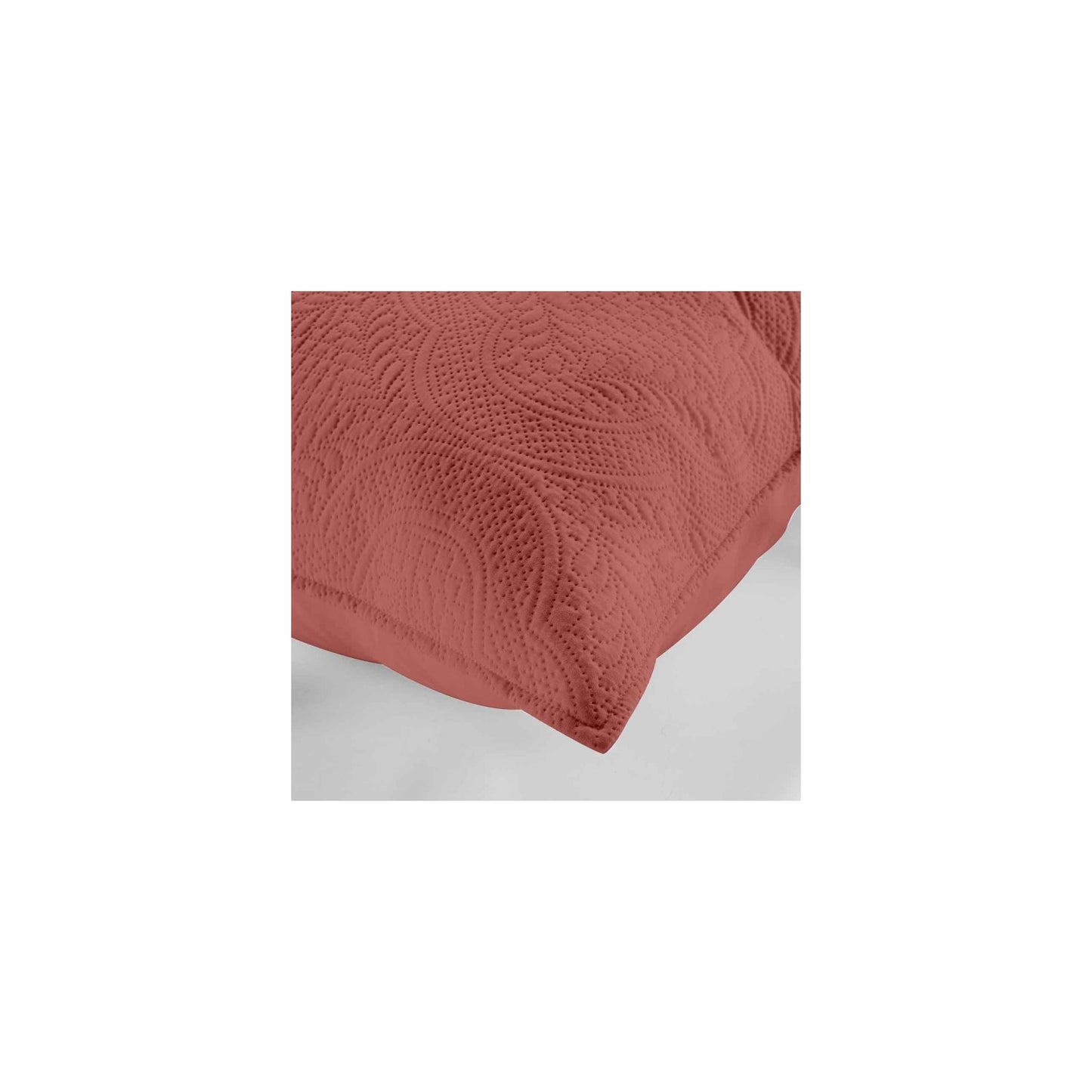 Housse De Coussin "romane" 60x60cm Terracotta