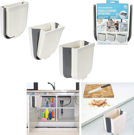 Poubelle Suspendue Pliable 4L