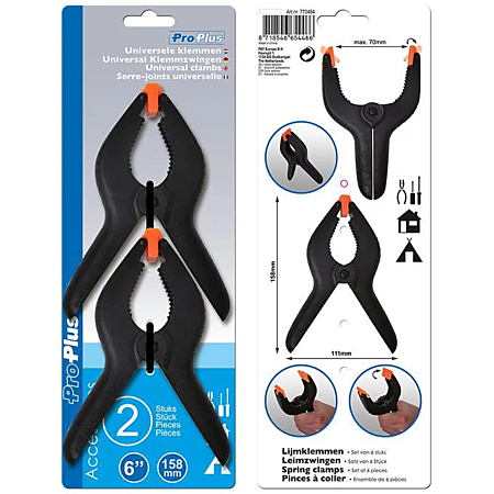 Pinces à Ressort Universelle Lot De 2 Pièces