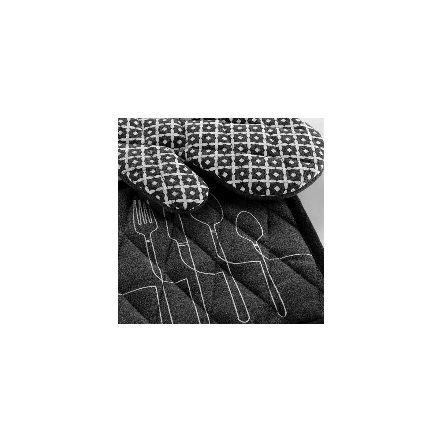 Gant & Manique Coton "cuisiline" 28cm Anthracite