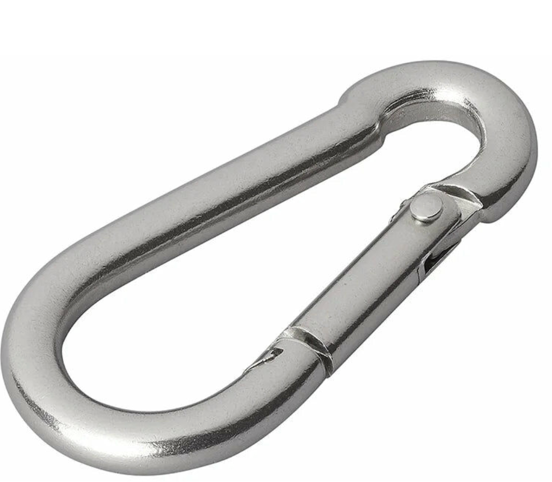 Mousqueton Inox 6x60mm