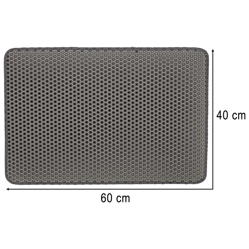 Litière pour chat tapis imperméable double couche 40x60cm