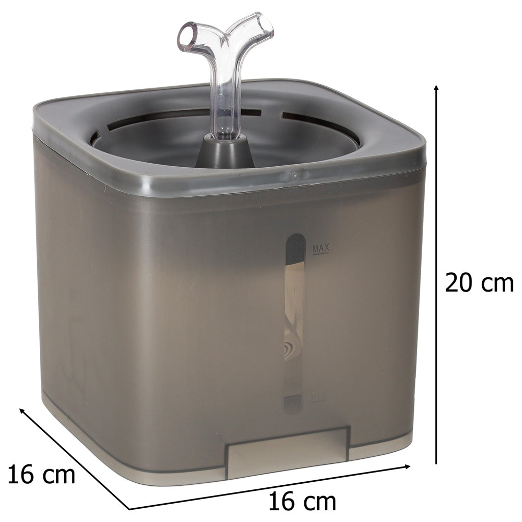 Fontaine pour chien de chat chien buveur automatique USB 2l filtre de nettoyage