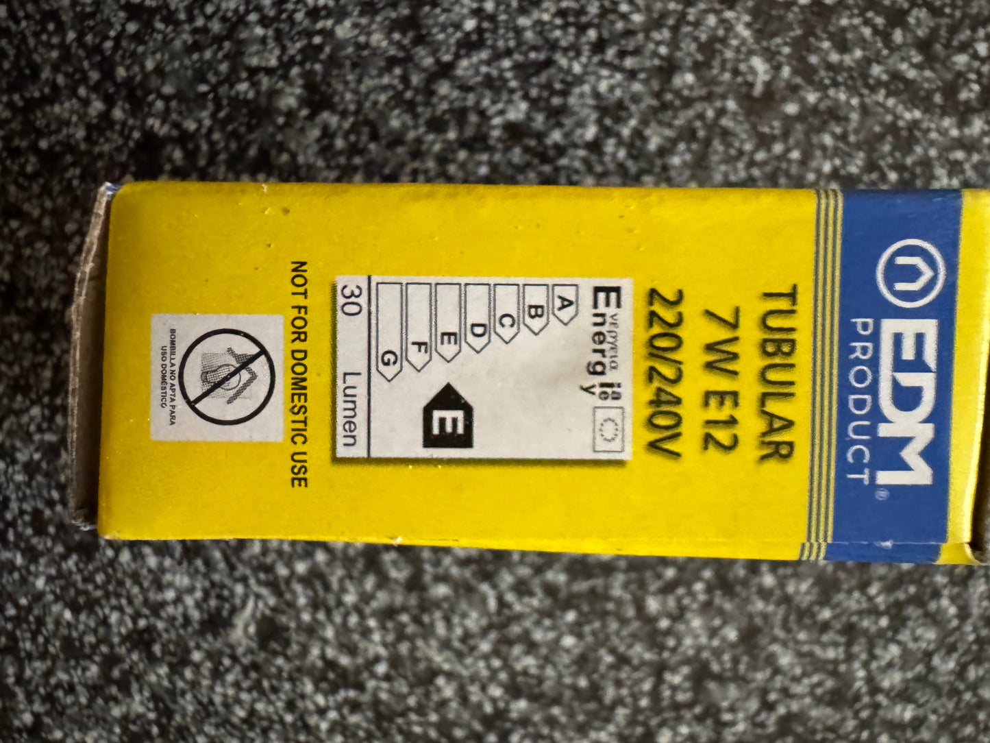 Ampoule Incandescente Bougie-mini Clair 7w E-12