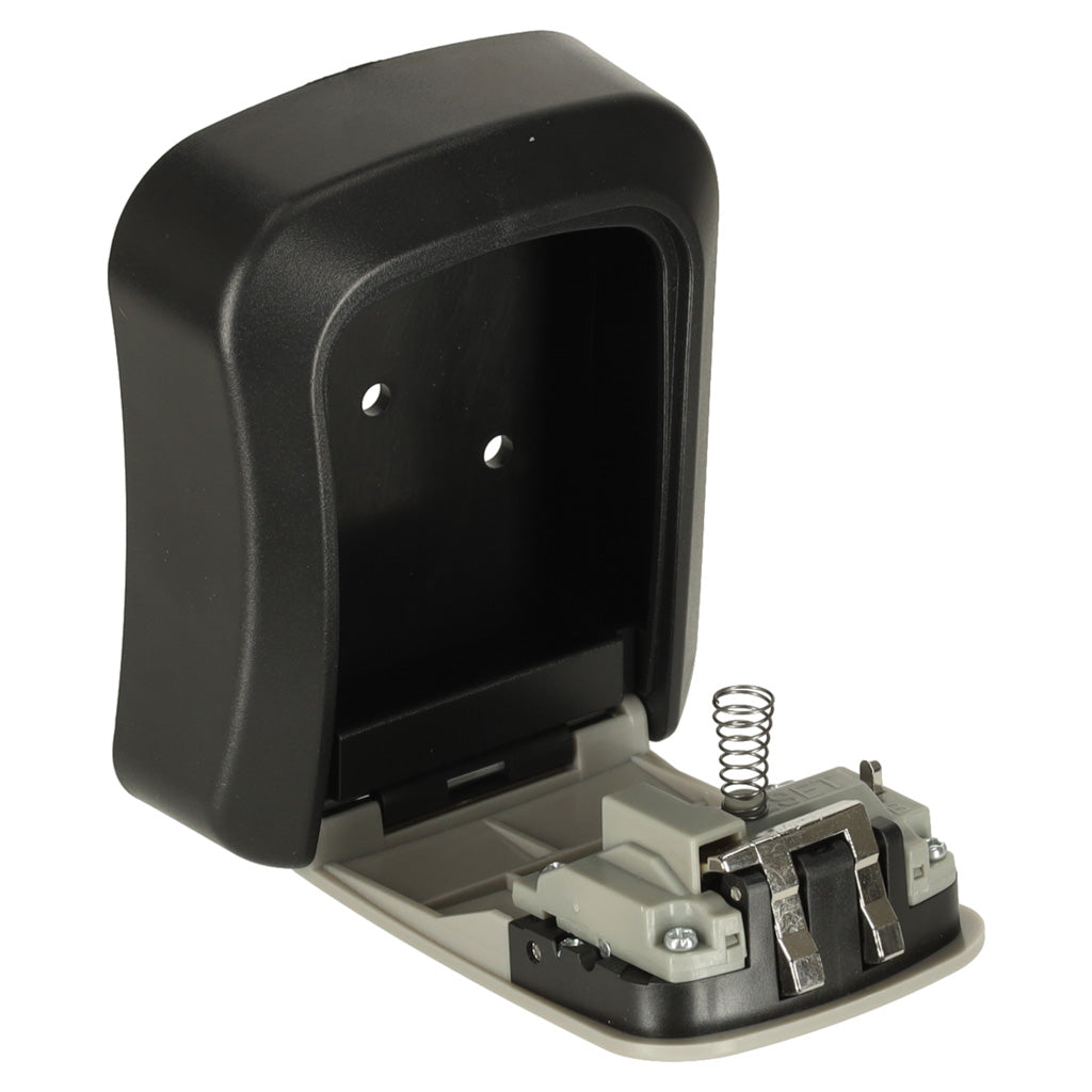 Coffre-fort de code mural monté par la clé