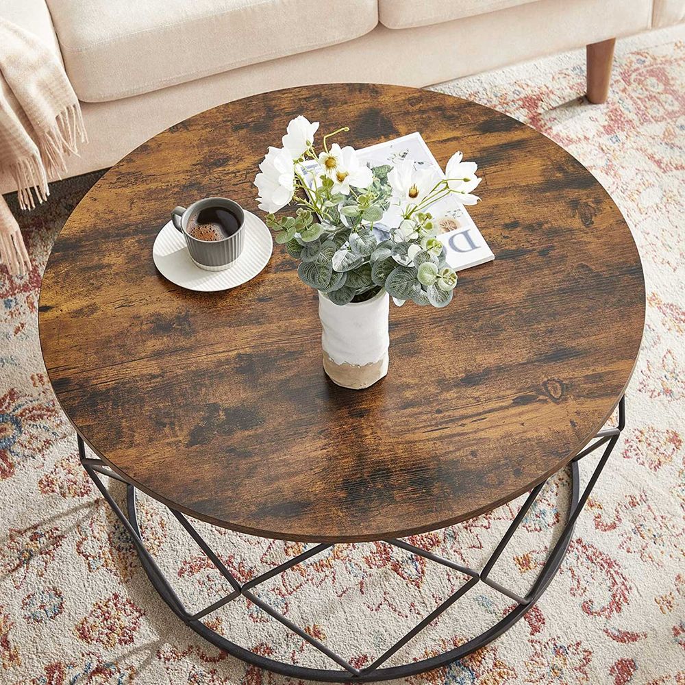 Table basse ronde