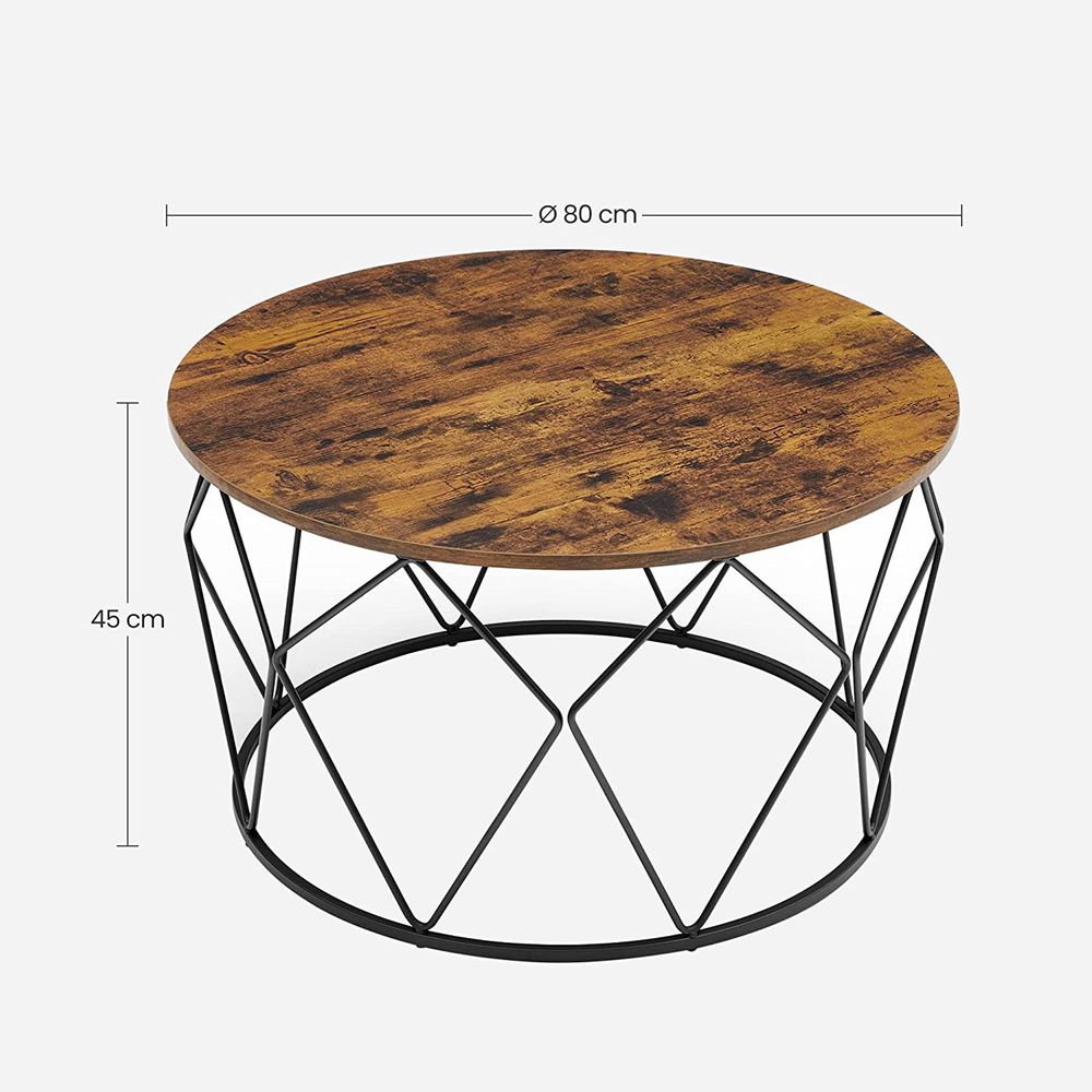 Table basse ronde