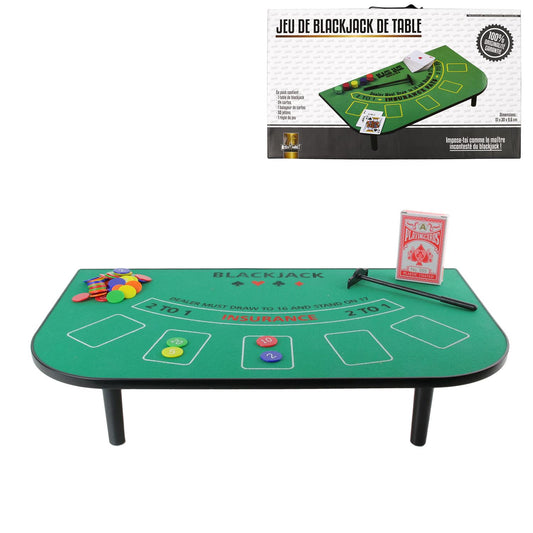 JEU DE TABLE BLACKJACK M6